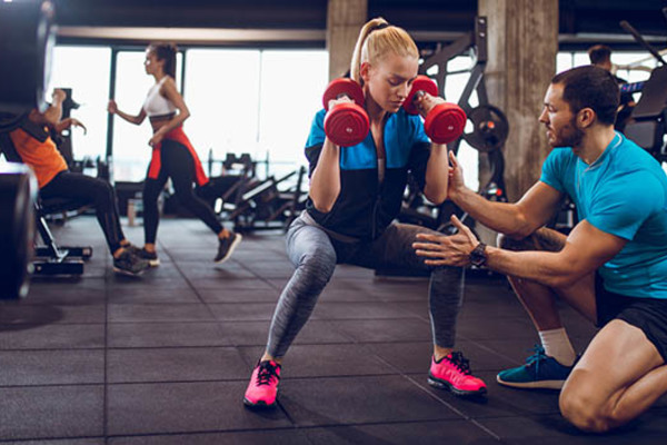 Slider personal trainer carousel